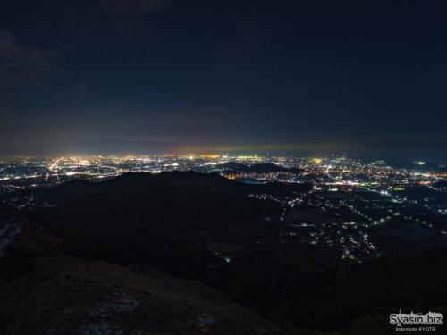 今回は夜景撮影しなかったので写真を拝借させていただいた。加古川方面の夜景