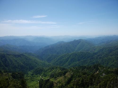 孔雀ノ覗からの眺望。素晴らしいの一言！