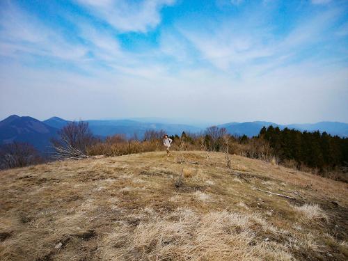 遅れて母が登ってきた