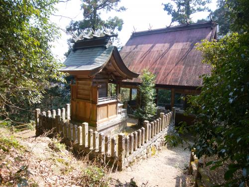 七種神社に到着